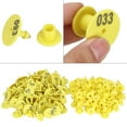 thumbnail image 3 of Sonew Ear Tag,100pcs Livestock Round Number Ear Tag Label Marker Accessory for Pig Sheep Cattle,Pig Ear Label, 3 of 10