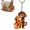 Style --3, variant on Protect Punch The Monkey Keychain, 3D Resin Cute Monkey Holding Plush Toy Hanging Keychains for Backpack Purse Car Keys Gift