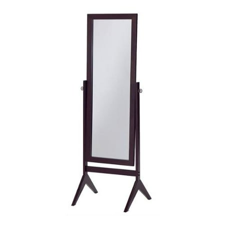 oh cheval espresso finish wooden bedroom floor mirror walmart com oh cheval espresso finish wooden bedroom floor mirror walmart com