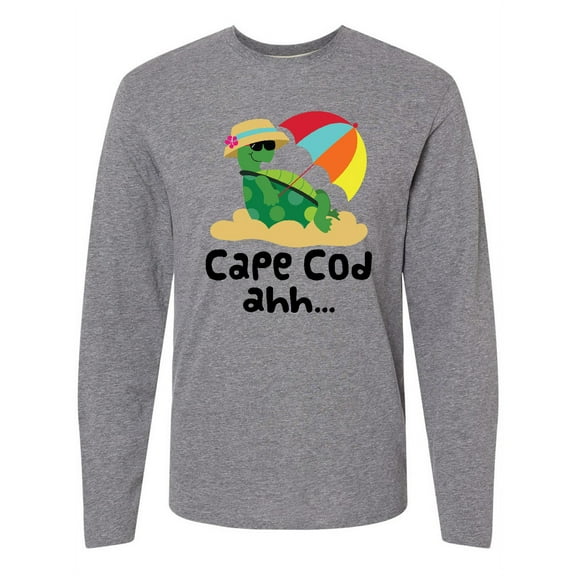 Inktastic Cape Cod Massachusetts Long Sleeve T-Shirt