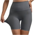 thumbnail image 2 of yillto Women's Workout Shorts Seamless High Waist Biker Shorts for Womens Running Gym Yoga Shorts, 2 of 5