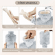 thumbnail image 5 of Bolsa Agua Caliente Reutilizable Con Tapa Blanda (2 Litros) Gris, 5 of 5
