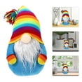 thumbnail image 3 of Gnomo de peluche de Frcolor, orgullo arcoíris, sin rostro, sueco, gay, lesbiana, decoración colorida, gnomos rellenos hechos a mano, Navidad, Lgbtq, 3 of 7
