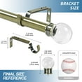 thumbnail image 3 of Urbanest Single Curtain Rod and Hardware Set, 3 of 6