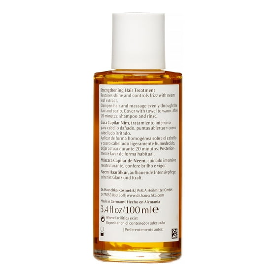 Dr. Hauschka Dr Hauschka Neem Hair Oil, Strengthening, 3.4 Oz