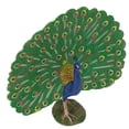 thumbnail image 2 of Modelo de pavo real de alta simulación, adorno decorativo para el hogar y la oficina, juguete para niños. Modelo de pavo real., 2 of 14