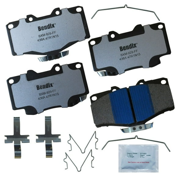 Disc Brake Pad Set Fits select: 1995-1998 TOYOTA TACOMA, 2001-2002 TOYOTA 4RUNNER
