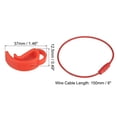 thumbnail image 2 of Unique Bargains Clip de Disque Volant avec Câble Métallique Support de Disque Sport Crochet pour Transport, Rouge, 2 Pack, 2 of 5