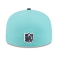 thumbnail image 4 of Men's New Era  Light Blue/Navy Dallas Cowboys Two-Tone Color Pack 59FIFTY Fitted Hat, 4 of 5