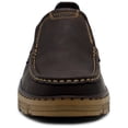 thumbnail image 4 of Aston Marc Men's Comfort Casual Shoes, Lightweight Slip-On Loafers with Cushioned Insole for All-Day Comfort - Brown, Size 8.5, 4 of 6