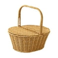 thumbnail image 3 of Baoblaze Picnic Basket Organizer Basket Decor Storage Bin Multipurpose Storage Basket, 3 of 8