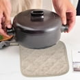thumbnail image 5 of Oleegame 1PC Oven Holders Holders 7 Heat For Kitchen Pads Holders Inches Pot Pot X Sets Cloth Pot 7 Gray, 5 of 5