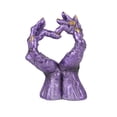 thumbnail image 1 of Escultura de mano de esqueleto CAIROYAR Resina Corazón Halloween Adornos Decoración de fiesta, 1 of 7