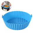 thumbnail image 5 of Queroig Silicone Air Fryer Pot Tray Prevents Residue BPA-Free Silicone Fryer Liner Replacement for Parchment Liner Paper Food-Safe Air Fryer Oven Accessories, 5 of 7