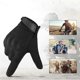 thumbnail image 2 of KAIYANG Guantes de motocicleta, guantes tácticos, guantes de dedos completos para motocicleta (S) L negro, 2 of 3