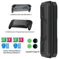 thumbnail image 3 of Kit de accesorios para ROG Xbox Ally y Ally X Gaming Handheld con estuche de transporte, cubierta protectora, protector de pantalla de vidrio templado de 2 piezas y 4 agarraderas para pulgares, 3 of 7