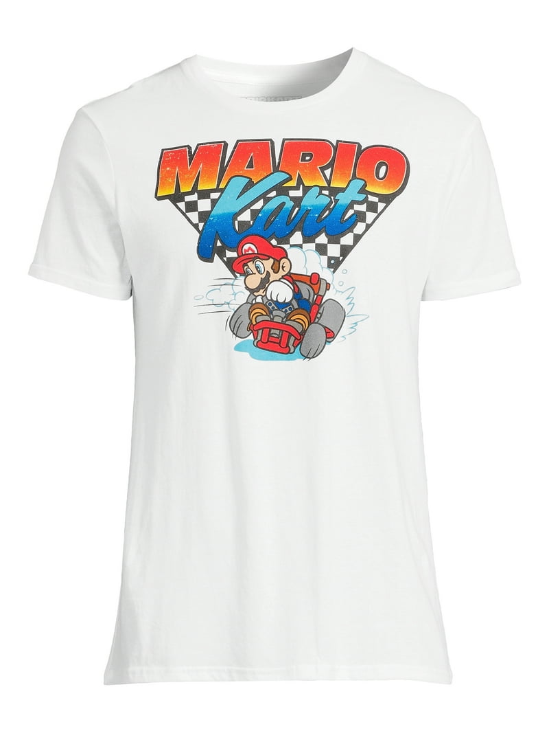 Nintendo Mario Kart Men's Big & Tall Team Driver Graphic Tee