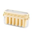 thumbnail image 1 of Kitchen Utensil Set Popsicle Molds With Lids Ice Maker For Homemade Ice And Treats DIY Ice Cube Tray, Beige, 1 of 4