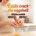 thumbnail image 6 of Generic Stainless Steel Multifunctional Egg Shell Opener Egg Cracker Tool 3 Count, 6 of 6