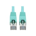 thumbnail image 3 of Eaton Tripp Lite Series Cat6a 10G Snagless Shielded STP Ethernet Cable (RJ45 M/M), PoE, Aqua, 10 ft. (3.05 m) - Patch cable - RJ-45 (M) to RJ-45 (M) - 10 ft - STP - CAT 6a - snagless, stranded - aqua, 3 of 4