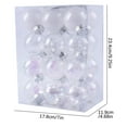 thumbnail image 5 of Christmas Ball Ornaments Set,Shatterproof Christmas Decorations Tree Balls,Xmas Decorative Balls Hanging Ornaments,24PCS Christmas Tree Ornament Pendant Party Supplies Tree Hanging Plastic Ball, 5 of 8