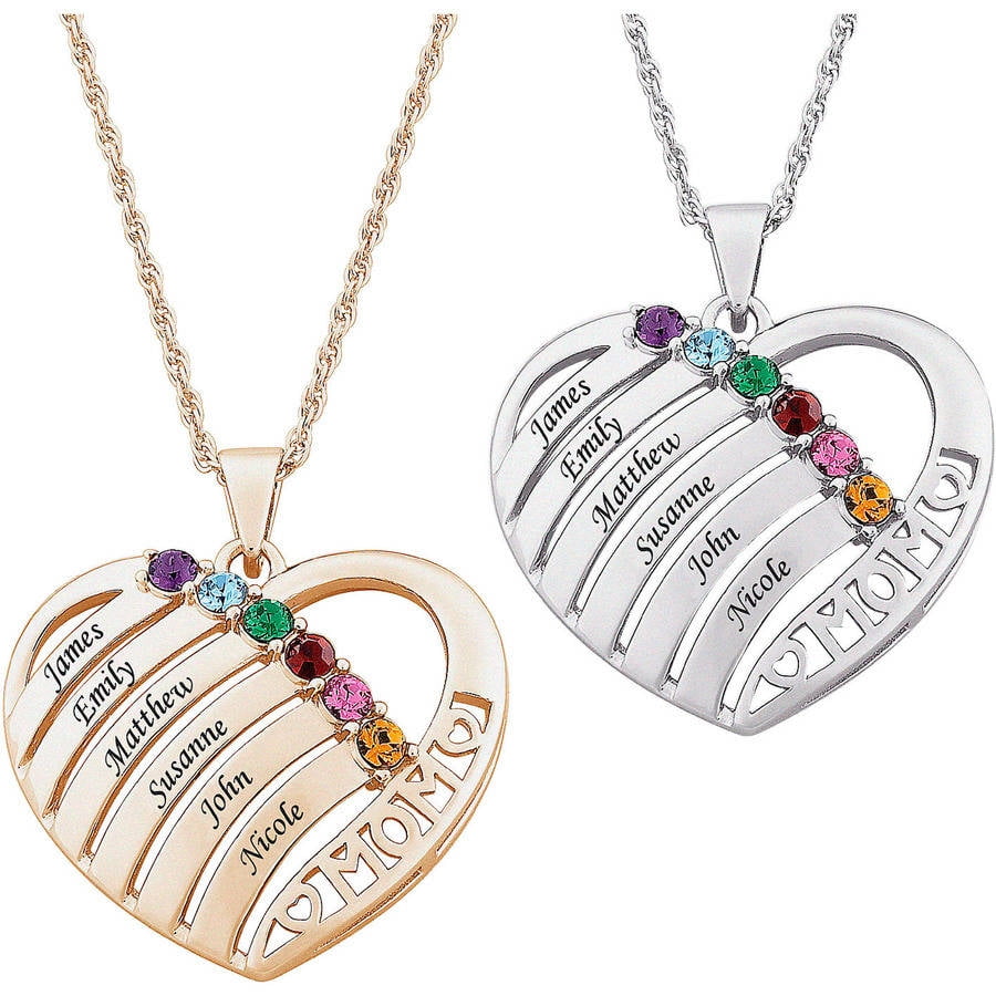 Family Jewelry Personalized Mother's Mother Birthstone ...