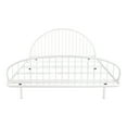 thumbnail image 3 of Furniture of America Arno Queen Metal Panel Bed with Sand Power Coating, White, 3 of 28