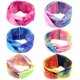 thumbnail image 1 of Diademas HUOGUO Tie Dye, ancha, yoga y deportes, 6 unidades, 1 of 5