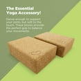 thumbnail image 2 of Yoga Blocks - Eco Friendly Foam 2 PCS Yoga Block Non-Slip Durable Fitness for Improve Strength, Flexibility - Cork, 2 of 7