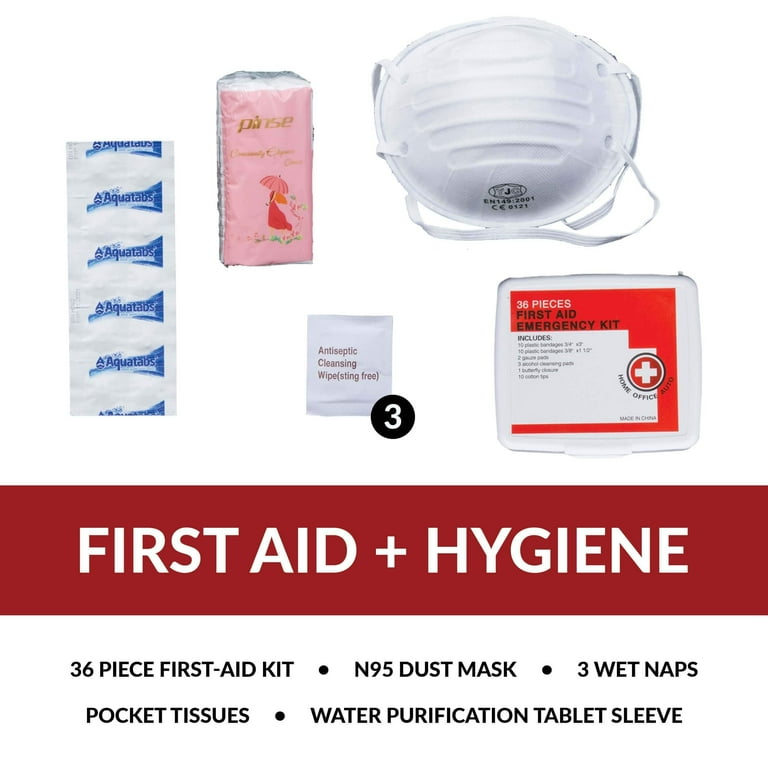 Walmart emergency backpack top