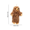 thumbnail image 3 of Bear Chenilles Hand Towel Cute Cartoons Bear Fuzzy Fuzzy Ball Hand Towel Absorbent Decorative Fuzzy Ball Hanging Towel For Bathrooms And Kitchens, 3 of 6