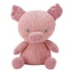 thumbnail image 1 of Animals Doll Toy Soft Stuffed Knitted Fabric for Babies Kindergarteners Girls Adults Pink Pig, 1 of 4