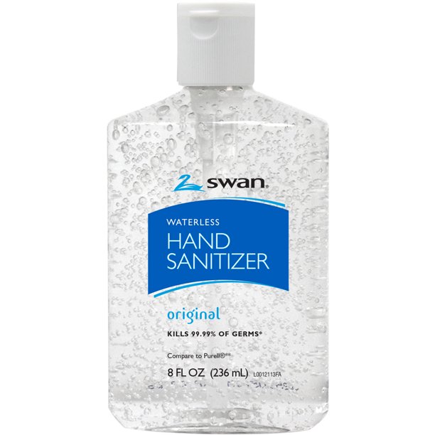 Swan Hand Sanitizer, 8 oz