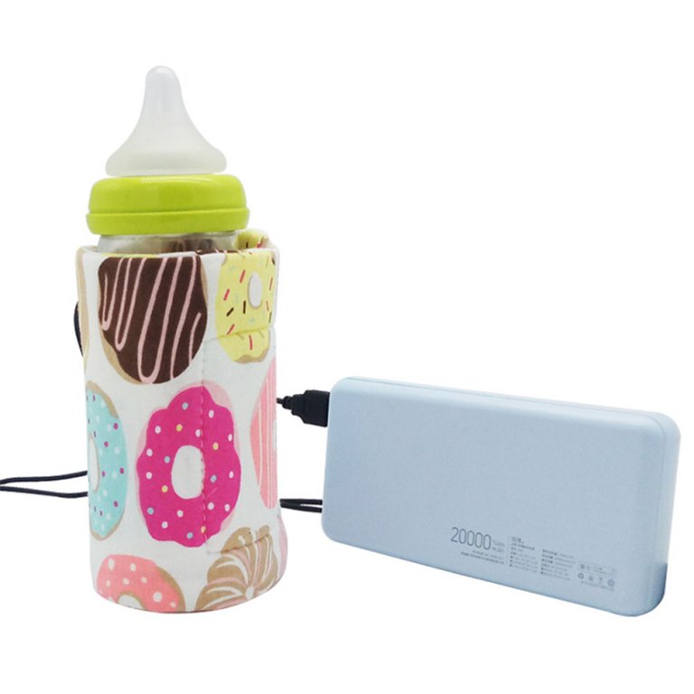 Baby Bottle Warmer Heater Feeding Travel Thermostat Milk Bottle Portable