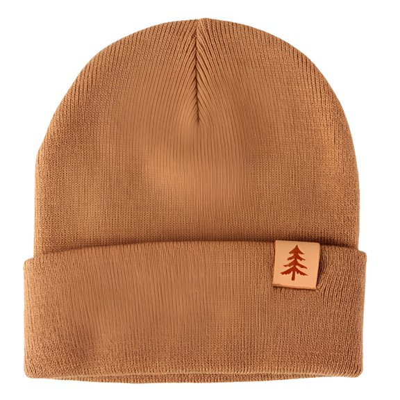 TELOLY Toddler Beanie for Boys Girls Baby Kids Warm Knit Winter Hat Brown Boys Winter Hat