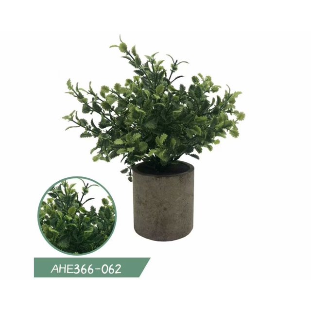 Simulación de plantas artificiales flor artificial planta en maceta simulación planta verde flor decoración del hogar planta de simulación bonsai decoración de ventanas simulación planta en maceta (AHE366-062) ILoveMilan JM