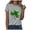 Grey, variant on larppty Clover St Patricks Day Shamrock St Pattys Day Irish Shirt for Women (Sky Blue, XXL)