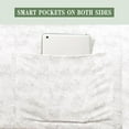 thumbnail image 3 of Elegant Comfort Softest and Coziest 6-Piece Sheet Set - 1500 Series - Deep Pocket, Wrinkle Resistant 6-Piece Wave Pattern Bed Sheet Set, Twin, Wave Beige, 3 of 6