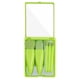 thumbnail image 1 of Juego de 5 brochas de maquillaje de viaje fáciles de llevar, kit de brochas cosméticas con minifunción, 1 of 5