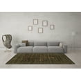 thumbnail image 3 of Ahgly Company Indoor Rectangle Abstract Brown Contemporary Area Rugs, 8' x 12', 3 of 4