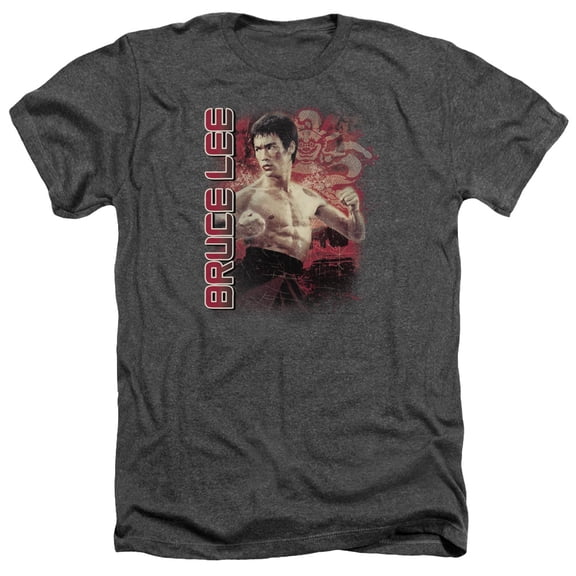 Bruce Lee - Fury - Heather Short Sleeve Shirt - XX-Large