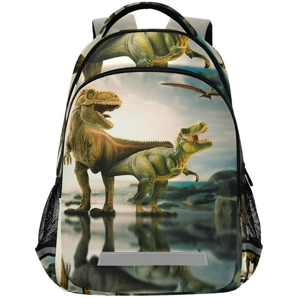 Dinosaur top book bag