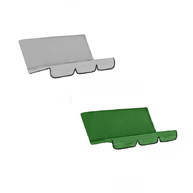 2 de asiento para columpio de jardín, protección solar de repuesto para exteriores con bloque shamjiam Funda de asiento de columpio