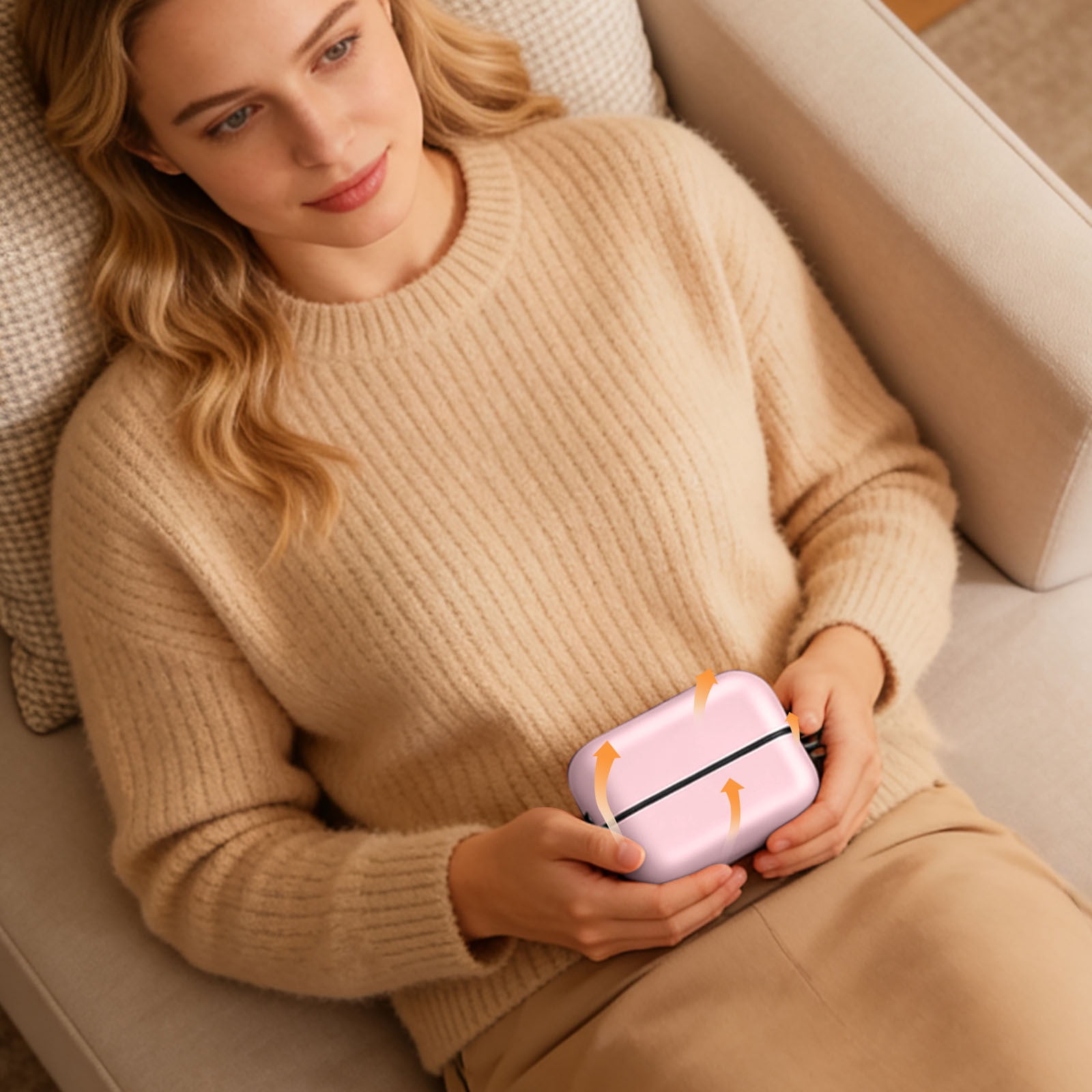 Rechargeable Purpose Hand Warmer Portable Mini Heater for Cold Weather Personal Warming