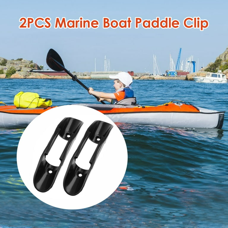 2Pcs Kayak Marine Boat Paddle Clip Holder Watercraft Accessories 