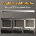 thumbnail image 6 of Caulitar Large LED Bathroom Medicine Cabinet Wall Mirror Cabinet Touch Switch with Storage, 6 of 9