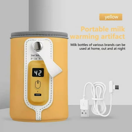 

Ozmmyan Kitchen & Dining Usb Portable Heating Constant Temperature Milk Bottle Thermal Insulation Constant Temperature Sleeve Kitchen Gift on Clearance