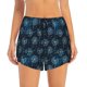 thumbnail image 2 of Balery Dandelions Pantalones cortos deportivos para mujer con forro y dos bolsillos, elásticos, para entrenamiento, gimnasio, yoga-Small, 2 of 7