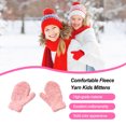 thumbnail image 3 of Sonducket 1 par de manoplas para niños, cubierta de dedos de estilo Simple, hermosas manos para niños y niñas, manopla cómoda para niños pequeños guantes y mitones Rosa claro Sonducket AP009854-06, 3 of 6