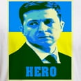 thumbnail image 3 of CafePress - Ukrainian President Zelenskyy Ukraine Flag T Shirt - Fitted T-Shirt, Vintage Fit Soft Cotton Tee, 3 of 4